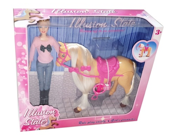 Barbika sa top konjem